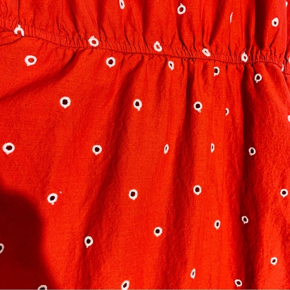 Detailed & Distinctive Bohme Red Women’s Dress with Lace Detail SZ S - Picture 5 of 7